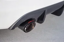 Infiniti Q50 Rear Diffuser Matte Black For 2014-2017 Infiniti Q50 Stillen image 8