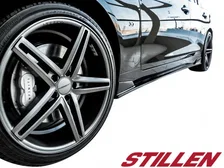Infiniti Q50 Side Skirts Matte Black For 2014-2017 Infiniti Q50 Stillen image 3