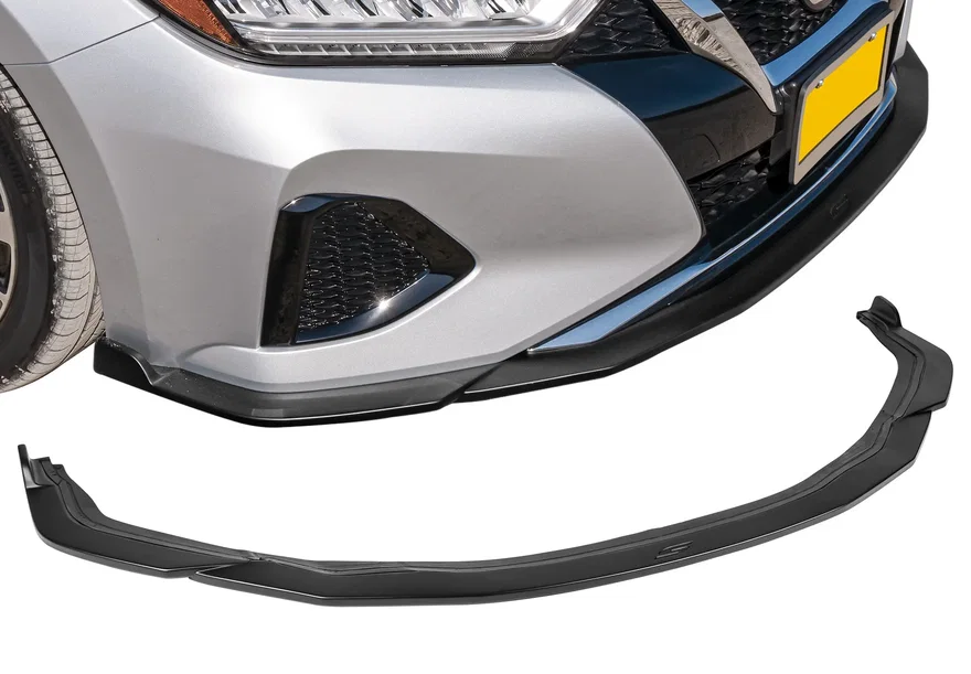 Nissan Maxima Front Lip Splitter Matte Black For 2019-2022 Nissan Maxima Stillen