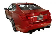Infiniti Q50 Side Skirts Matte Black For 2014-2017 Infiniti Q50 Stillen image 8
