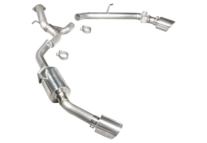 Hyundai Elantra N Axle Back Exhaust System Polished Stainless Steel Tip For 22-Pres Hyundai Elantra N Stillen