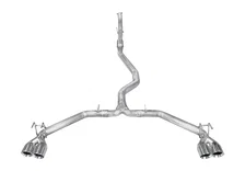 Honda Civic Cat-Back Exhaust Polished Tip For 22+ 1.5T Honda Civic Stillen image 2