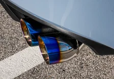 Honda Civic Cat-Back Exhaust Burnt Blue Tip For 22+ 1.5T Honda Civic Stillen image 7
