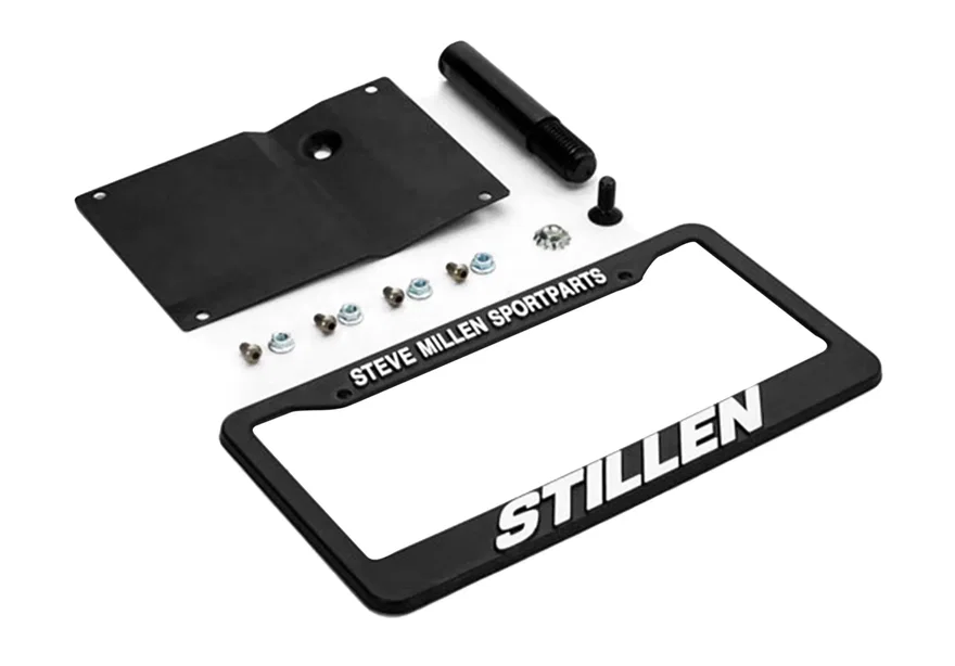 Infiniti G35 Front License Plate Relocator 2004-2008 Infiniti G35 Coupe Stillen