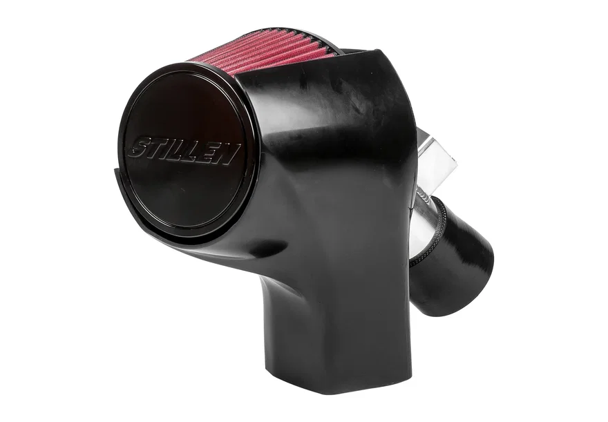 Nissan Maxima Air Intake Hi Flow w/ Fitted Polyurethane Air Duct A35 Oil Filter For 2009-2015 Nissan Maxima Stillen