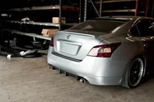 Nissan Maxima Rear Diffuser Unpainted For 2009-2015 Nissan Maxima Stillen image 2