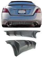 Nissan Maxima Rear Diffuser Unpainted For 2009-2015 Nissan Maxima Stillen image 1