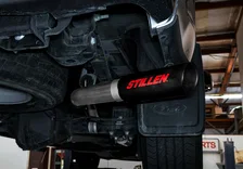 21-Pres Ford F-150 Cat Back Exhaust with Black Tip Stillen image 8