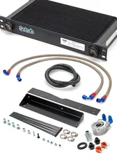 370Z/Infiniti SetRAB Oil Cooler Kit Race For 2009-2022 Infiniti G37 G40 G60 Nissan 370Z Stillen image 1