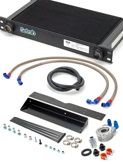 370Z/Infiniti SetRAB Oil Cooler Kit Race For 2009-2022 Infiniti G37 G40 G60 Nissan 370Z Stillen
