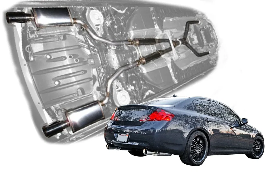 Infiniti G35 Sedan Stainless Steel Cat-Back Exhaust System For 2007-2008 Infiniti G35 Sedan Stillen