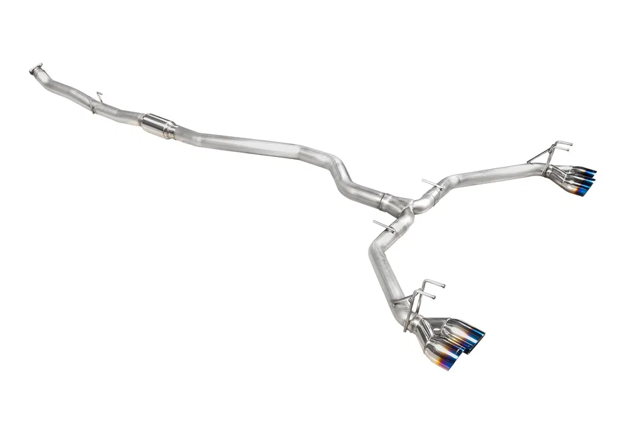 Honda Civic Cat-Back Exhaust Burnt Blue Tip For 22+ 1.5T Honda Civic Stillen