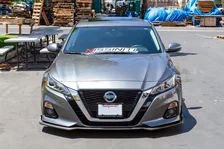 Nissan Altima Front Splitter Matte Black For 2019-2022 Nissan Altima Stillen image 4