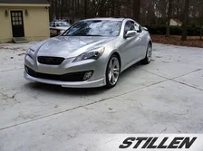 Hyundai Genesis Coupe Front Lip Spoiler For 2010-2012 Hyundai Genesis Coupe Stillen image 4