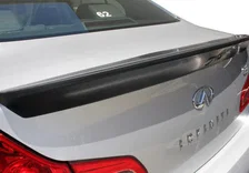 Infiniti G35/G37 Trunk Spoiler Backup Camera Unpainted For 2007-2008 Infiniti G35 2009-2012 G37 Stillen image 1