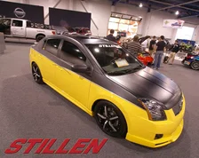 Sentra SE-R Spec V Front Lip Spoiler Unpainted For 2007-2011 Nissan Sentra SE-R Stillen image 4