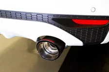 Nissan Altima Axle Back Exhaust Carbon Fiber Tips for 2019-2023 Nissan Altima 2.5L AWD Stillen image 4