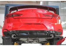 Infiniti Q60 3.0t Rear Diffuser Matte Black For 2017-2021 Infiniti Q60 3.0t Stillen image 4