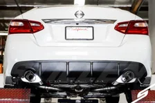 Nissan Altima Rear Diffuser Unpainted For 2016-2018 Nissan Altima Stillen image 11