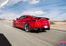 Infiniti Q60 Side Skirts & Rear Corners Matte Black For 2017-2022 Infiniti Q60 Stillen image 10
