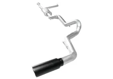 Tundra Cat Back Exhaust System Black Stainless Steel Tip For 22-Pres Toyota Tundra Stillen image 1
