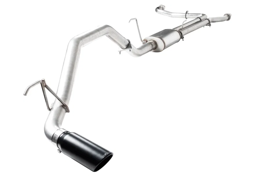 Nissan Titan Cat Back Exhaust 5.6L Non-XD 2WD/4WD Black Tip For 2016-2021 Nissan Titan Non-XD 2WD/4WD Stillen