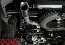 24-Present Toyota Tacoma Rear Exit Cat Back Exhaust with Polished Tip Stillen image 11