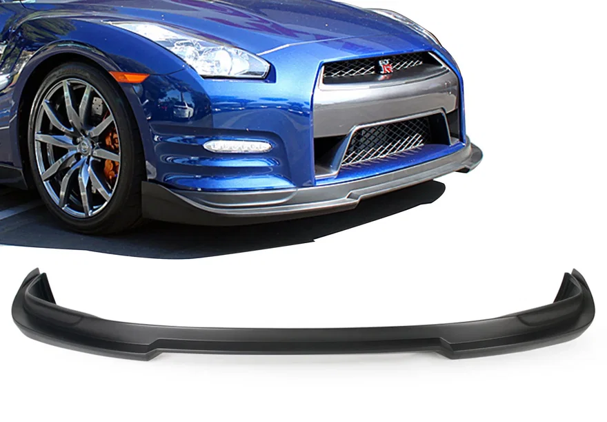 Nissan GT-R R35 Front Splitter Polyurethane For 2012-2015 Nissan GT-R R35 Stillen