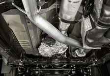 24-Present Toyota Tacoma Side Exit Cat Back Exhaust with Black Tip Stillen image 4