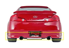 Infiniti G35 Rear Valance Unpainted For 2003-2007 Infiniti G35 Coupe Stillen image 1