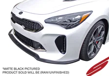 Kia Stinger Front Splitter AWD/RWD 3.3TT Unpainted For 2018-2022 Kia Stinger Stillen image 2