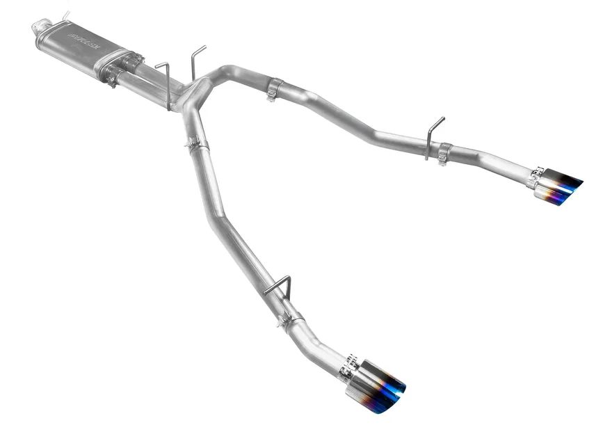 Ram 1500 Cat Back Exhaust System Burnt Blue Tips For 2011-2024 Ram 1500 Stillen