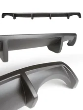 Honda Accord Rear Diffuser Unpainted For 2013-2017 Honda Accord Coupe Stillen image 1