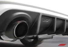 Infiniti Q50 Rear Diffuser Matte Black For 2018-2021 Infiniti Q50 Stillen image 2