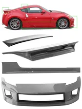 370Z Z34 6-Piece Body Kit Unpainted For 2009-2020 Nissan 370Z Z34 Stillen image 1