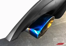Infiniti Q50 3.0t Cat Back Exhaust w/ Burnt Tips For 2016-2024 Infiniti Q50 3.0t Stillen image 4