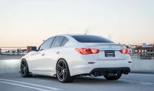 Infiniti Q50 3.0t Cat Back Exhaust w/ Burnt Tips For 2016-2024 Infiniti Q50 3.0t Stillen image 9