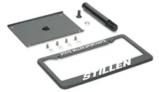 Infiniti G35 Coupe Front License Plate Relocator For 2003-2004 Infiniti G35 Coupe Stillen image 2
