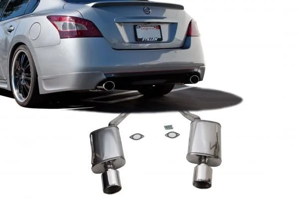Nissan Maxima Rear Section Exhaust System For 2009-2015 Nissan Maxima Stillen