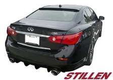 Infiniti Q50 Rear Diffuser Unpainted For 2014-2017 Infiniti Q50 Stillen image 16