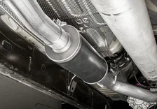 24-Present Toyota Tacoma Side Exit Cat Back Exhaust with Black Tip Stillen image 6