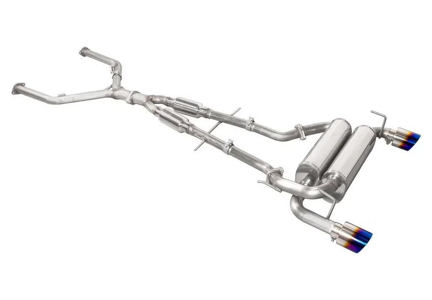Cat Back Exhaust with Burnt Tips Stillen for 2009-2020 Nissan 370Z Z34