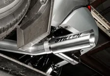24-Present Toyota Tacoma Side Exit Cat Back Exhaust with Polished Tip Stillen image 3