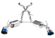Nissan Z Cat Back Exhaust Street Series Burnt Blue Tip For 2023+ Nissan Z Stillen image 1