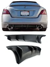 Nissan Maxima Rear Diffuser Matte Black For 2009-2015 Nissan Maxima Stillen image 1
