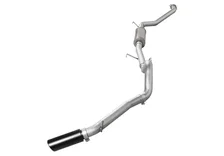 24-Present Toyota Tacoma Side Exit Cat Back Exhaust with Black Tip Stillen image 2