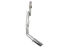 21-Pres Ford F-150 Cat Back Exhaust with Polished Tip Stillen image 2