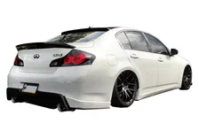 Infiniti G35/G37 Trunk Spoiler Backup Camera Unpainted For 2007-2008 Infiniti G35 2009-2012 G37 Stillen image 8