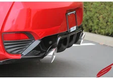 Infiniti Q60 3.0t Rear Diffuser Matte Black For 2017-2021 Infiniti Q60 3.0t Stillen image 8
