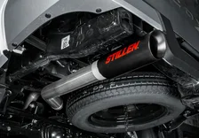 24-Present Toyota Tacoma Rear Exit Cat Back Exhaust with Black Tip Stillen image 10